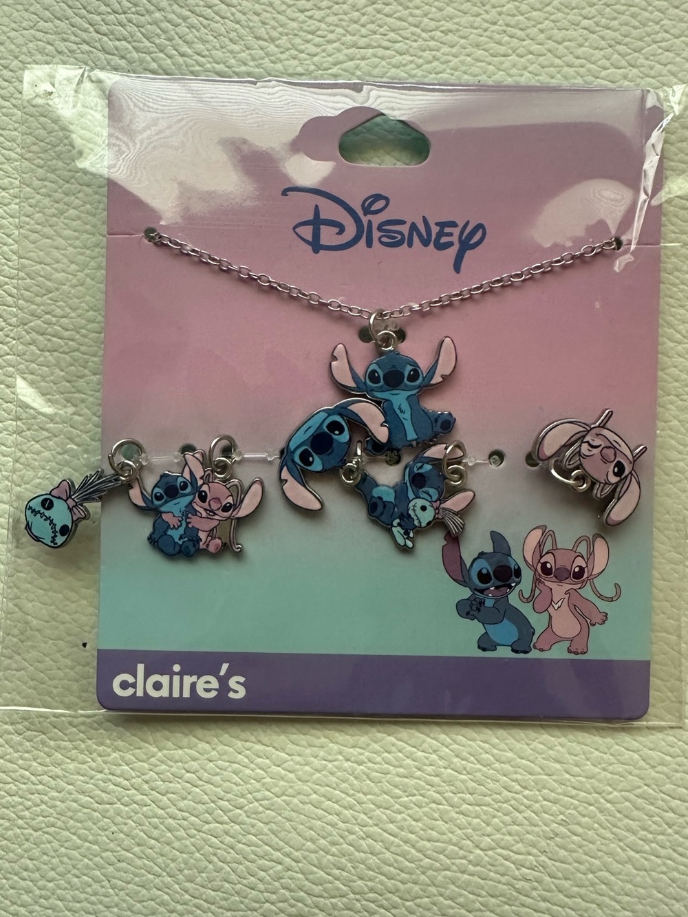 Disney Stitch Charm Necklace